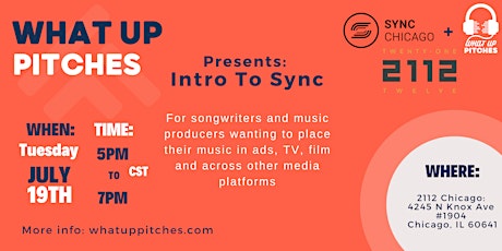 Hauptbild für Intro to Sync Licensing for Songwriters and Music Producers