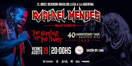 Iron Maiden - The Number of the beast 40th Anniversary | Raphael Mendes -Br