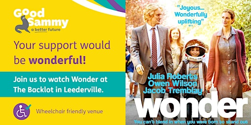 Movie  'Wonder'  -  Supported by Craig Gaspar of Duet Property Group