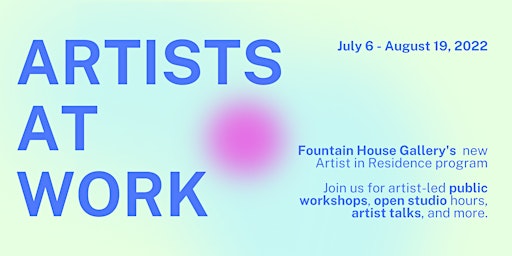 Open Studio at Fountain House Gallery
