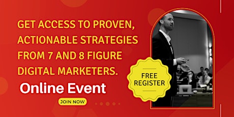 Learn The Secrets Of 7 And 8 Figure Success tickets