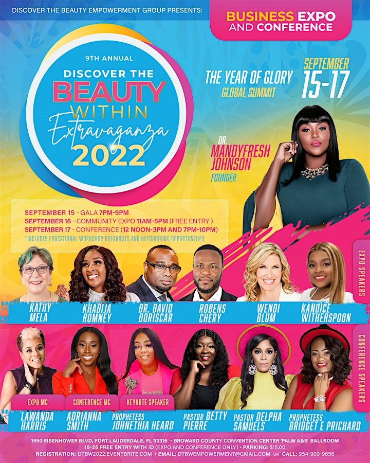 9th Annual  Discover The Beauty within  "Business Expo and Conference" 2022 image