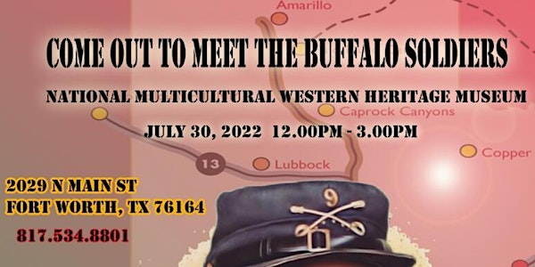 Buffalo Soldiers Meet & Greet @ Natl. Multicultural Western Heritage Museum