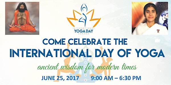 International Yoga Day Canada 2017 (FREE Registration for 10 years of age and above)