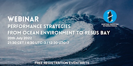 SMI Webinar - Performance strategies from ocean environment to resus bay tickets