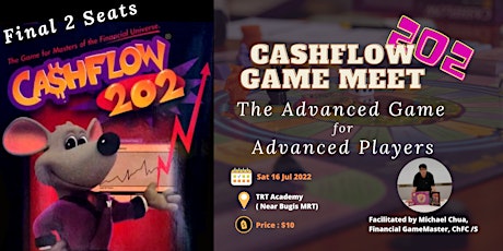 Cashflow 202 Game Meetup primary image