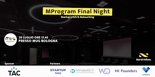 MProgram Final Night - Startup Pitch & Networking