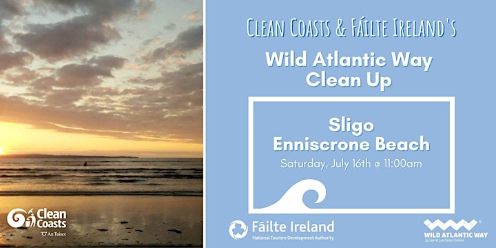Sligo, Enniscrone Beach | Clean Coasts & Fáilte Ireland Clean-up image