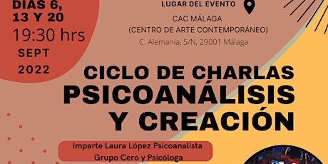 Ciclo de conferencias - Psicoanálisis y creación