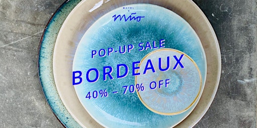 Vente de céramiques // Pop-Up Sale Bordeaux