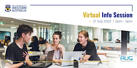 The University of Western Australia Virtual Info Session 2022 tickets