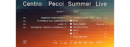 Bild für die Sammlung "Centro Pecci Summer Live"
