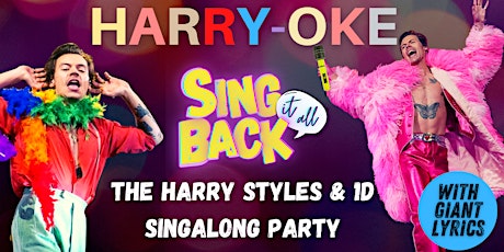 HARRY-OKE - Harry Styles and 1D Singalong Party - Manchester tickets