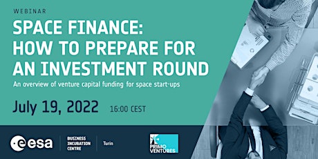 Space Finance: how to prepare for an investment round tickets