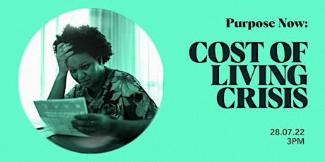 Purpose Now: Cost of Living Crisis tickets