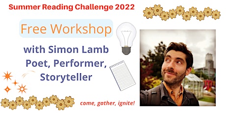 Summer Reading Challenge Free Workshop with Simon Lamb
