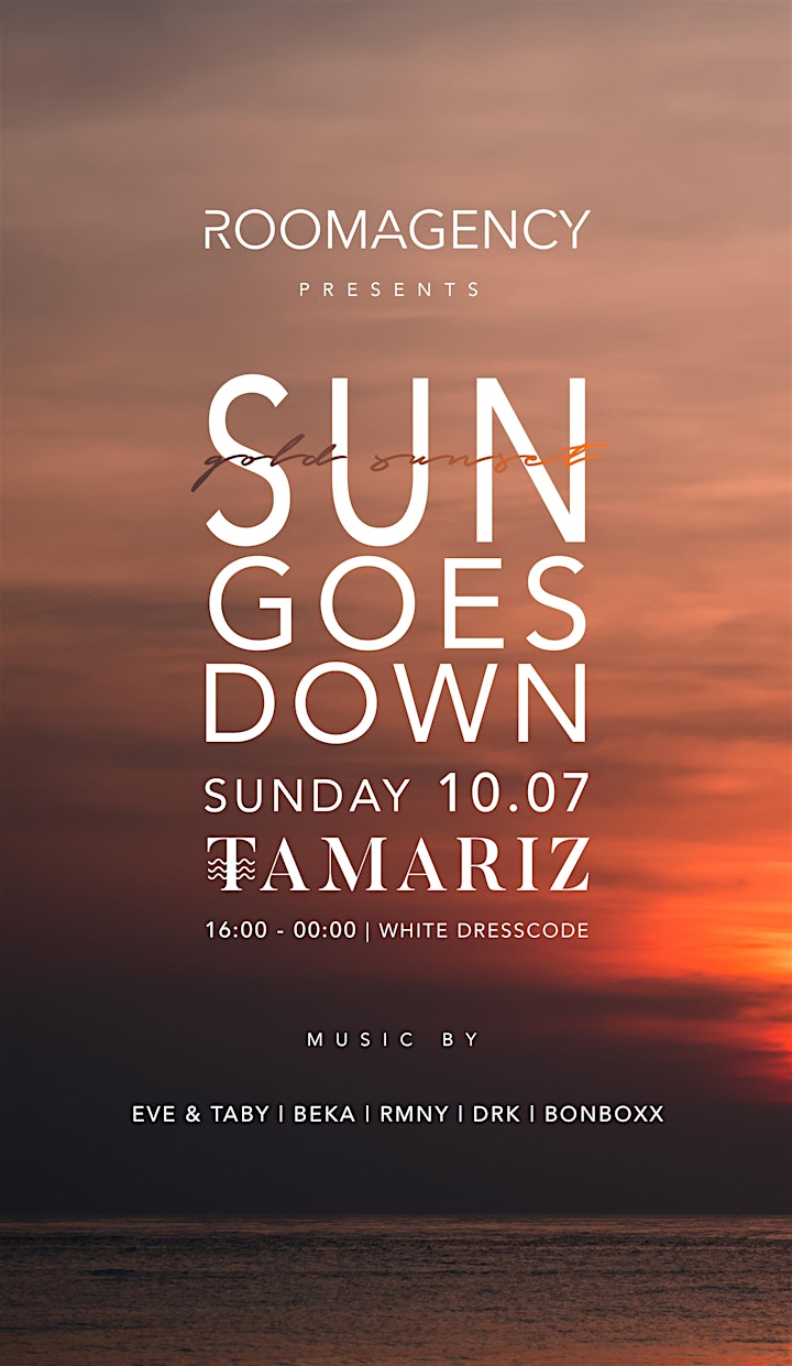 SUN GOES DOWN | White Sunset in Tamariz image