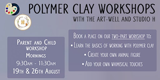Polymer Clay Workshops at Project 229 (Two-Part Workshop)