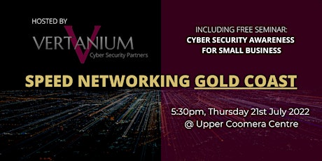 SPEED NETWORKING & Cyber Security Basics for Small Business (GOLD COAST) tickets