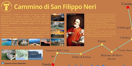 Hauptbild für Cammino di San Filippo Neri - Prima Tappa "Cassino