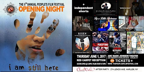 OPENING NIGHT 6/1 @ THE PEOPLE'S FILM FESTIVAL 2017 primary image