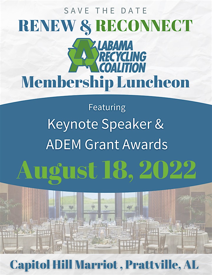 Alabama Recycling Coalition Luncheon & ADEM Award Ceremony image