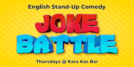STAND-UP COMEDY Show in English - JOKE BATTLE #59 (formerly Joke Wars) tickets