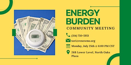 Energy Burden Community Meeting - North County Residents tickets