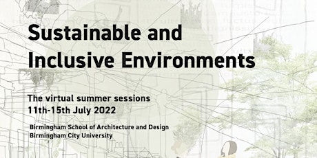 Sustainable and Inclusive Environments Virtual Summer Sessions | BSoAD tickets