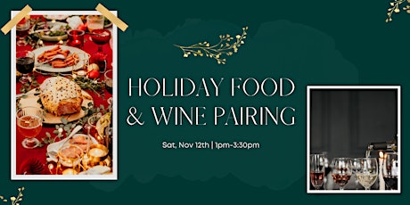 Holiday Food & Wine Pairing @ San Antonio Winery, Los Angeles