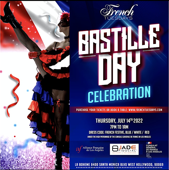 Bastille Day Celebration by French Tuesdays image