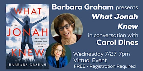 Barbara Graham presents What Jonah Knew tickets