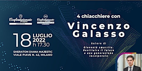 4 chiacchiere con Vincenzo Galasso biglietti