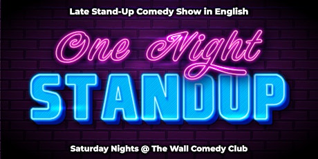 English Stand-Up Comedy Show - One Night Stand-Up #1 tickets
