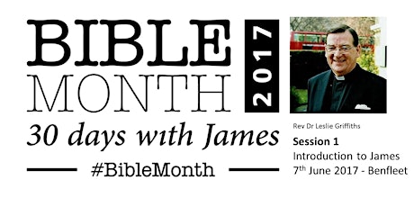 Worship Academy - June 7th - Bible Month James Session 1 - Rev Dr Leslie Griffiths Lord Griffiths of Burry Port primary image