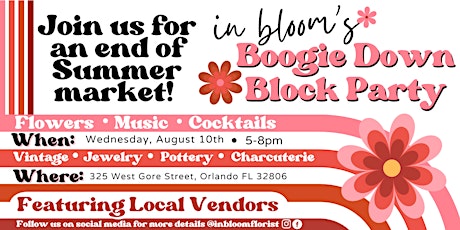 In Bloom's Boogie Down Block Party primary image