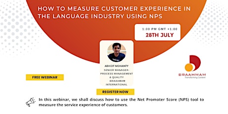 How to Measure Customer Experience in the Language Industry Using NPS primary image