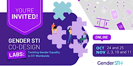Gender STI Co-Design Labs:Tackling Gender Equality in STI -	Oct-Nov 2022