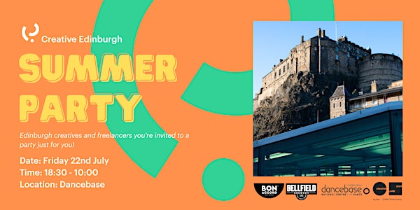 Creative  Edinburgh Summer Party!