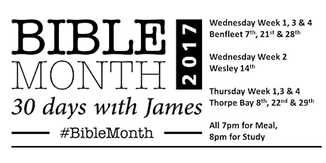 Bible Month in June Group Sessions @Benfleet primary image