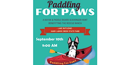 Paddling for Paws
