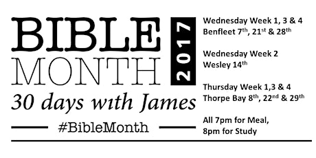 Bible Month in June Group Sessions @ Thorpe Bay primary image