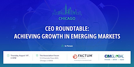 Achieving Growth in Emerging Markets Amidst Global Uncertainty | Chicago