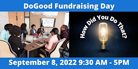 Primaire afbeelding van DoGood Fundraising Day: How Did You Do That?