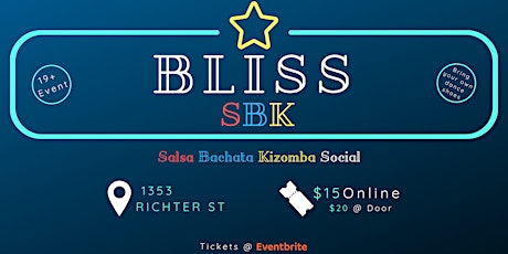 Bliss SBK Social tickets