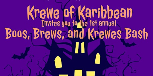 Krewe of Karibbean's First Annual Boos, Brews, and Krewes Bash