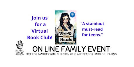 MNHV Family Event: Virtual Book Club - The Words In My Hands
