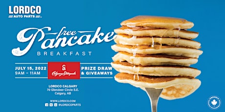 Lordco Auto Parts Free Stampede Breakfast tickets