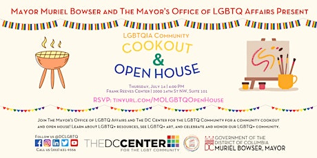 The Mayor’s Office of LGBTQ Affairs Present: Community CookOut & Open House