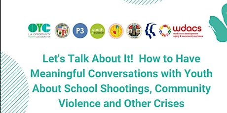 Let's Talk About It: Having Conversations with Youth About Crisis Events
